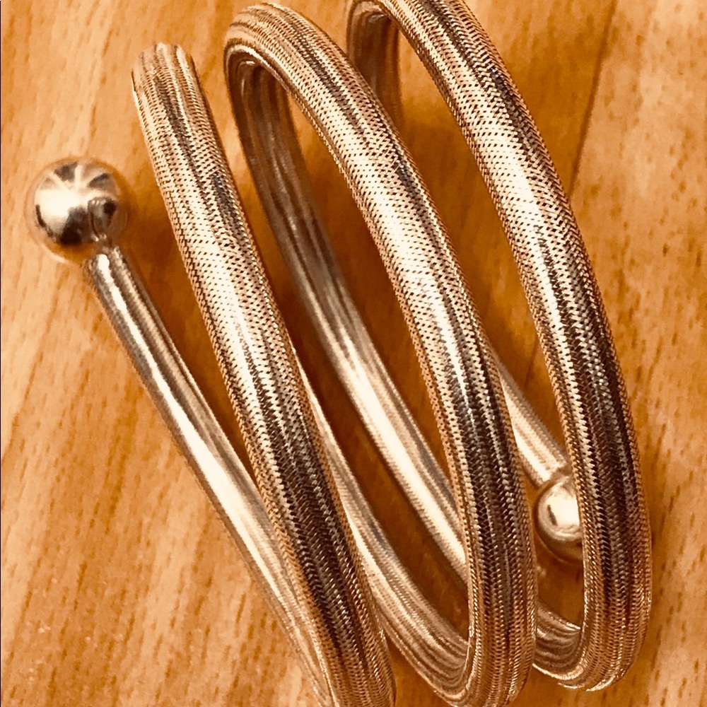 1 of a kind Flexible Sterling Silver Collar.